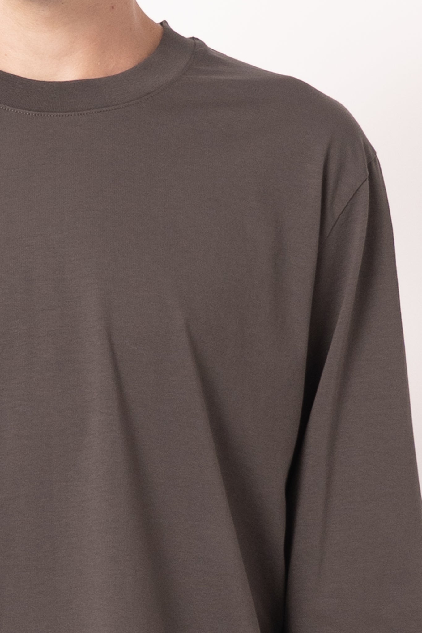 Seam L/S Tee Grey