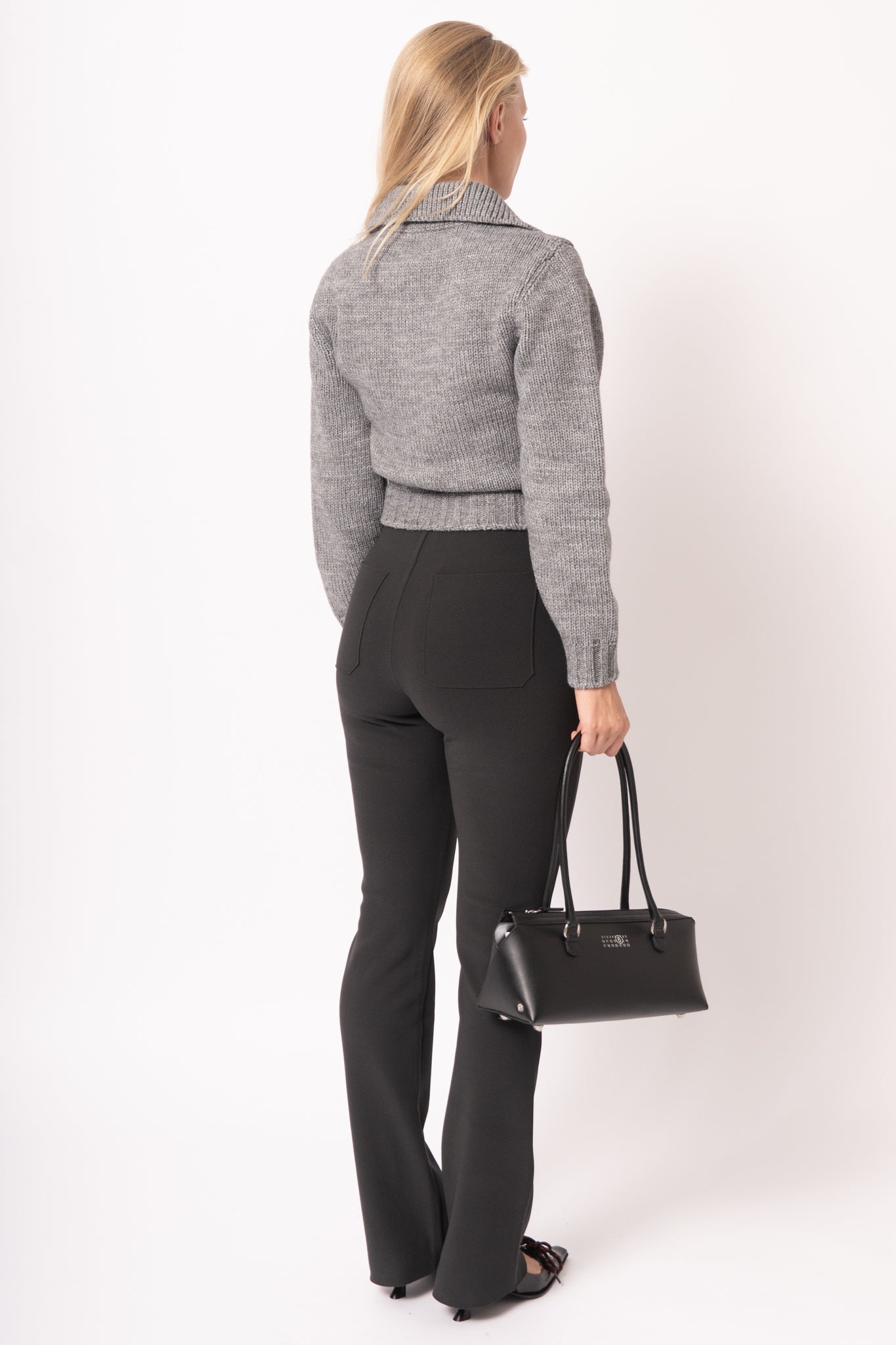 Chunky Cardigan Grey