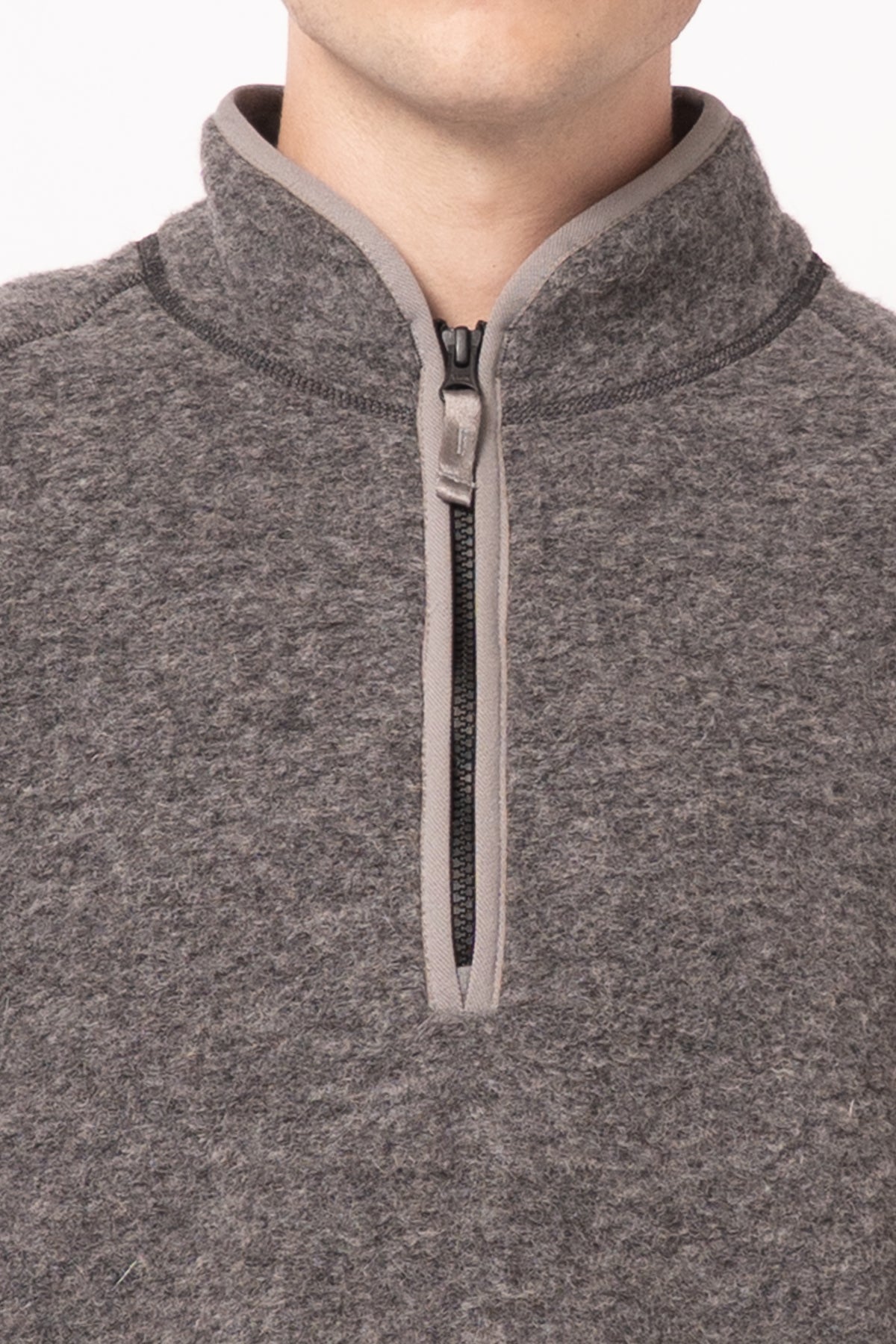 Kaldi Half Zip Grey