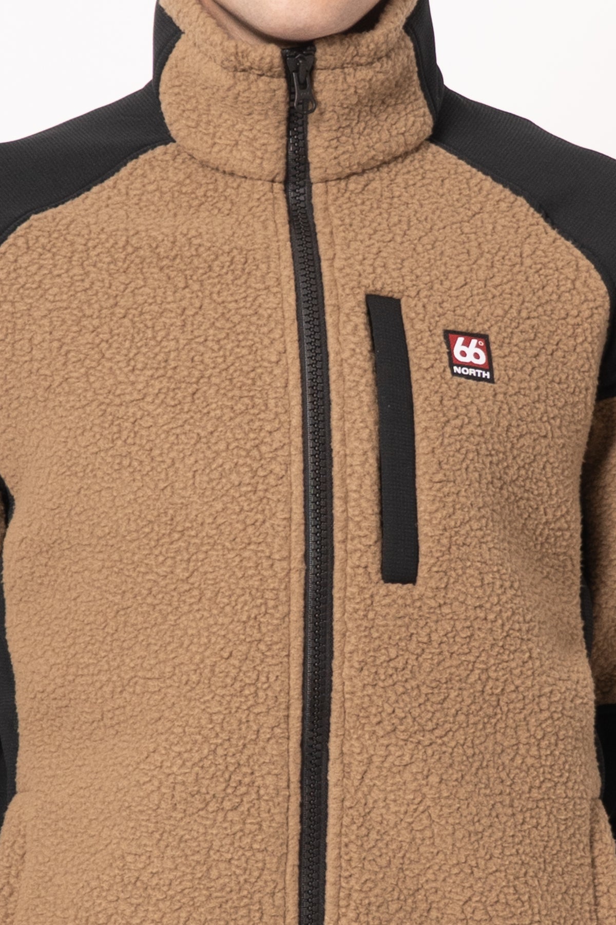 Tindur Shearling Jacket Dry Mud