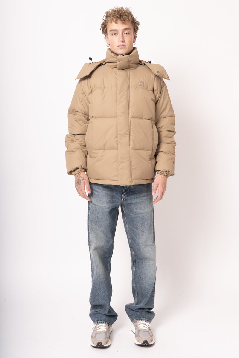 Dyngja Down Jacket Brown Birch Bolete - Billede 2