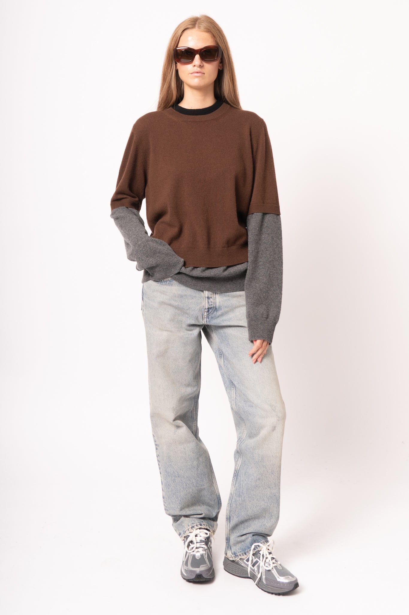 Cashmere Roundneck Sweater Multicolor