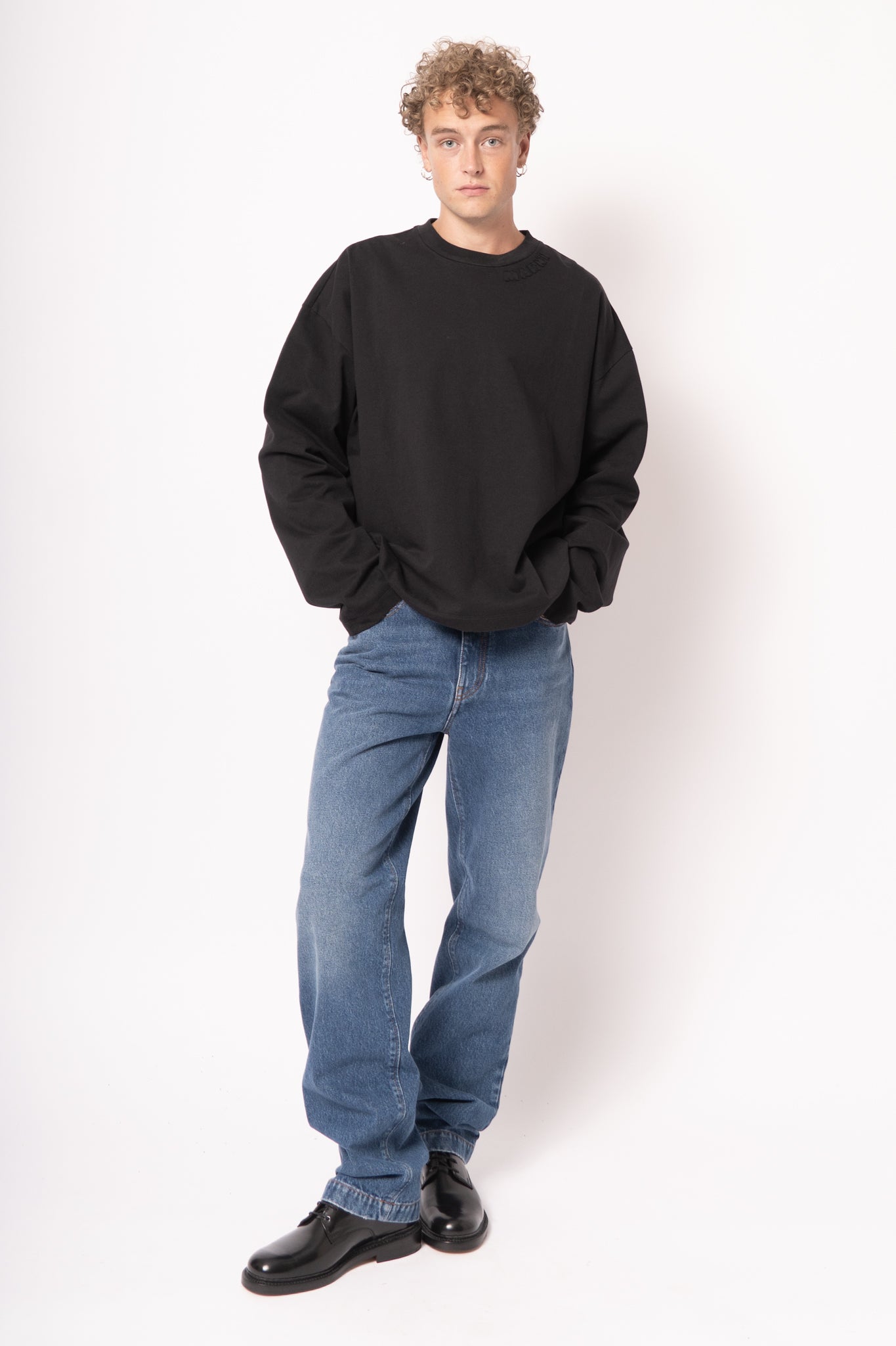 Long Sleeve Logo T-Shirt Black