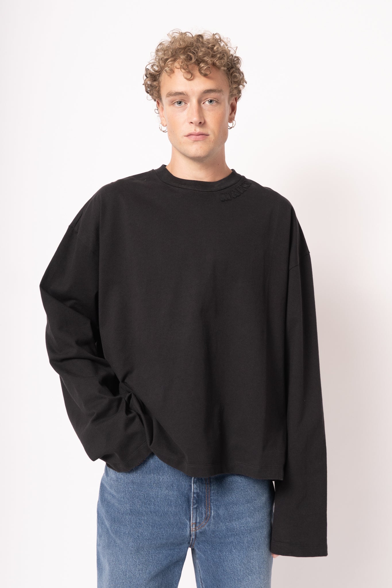 Long Sleeve Logo T-Shirt Black