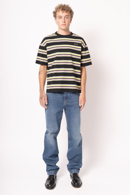 Striped Logo T-Shirt