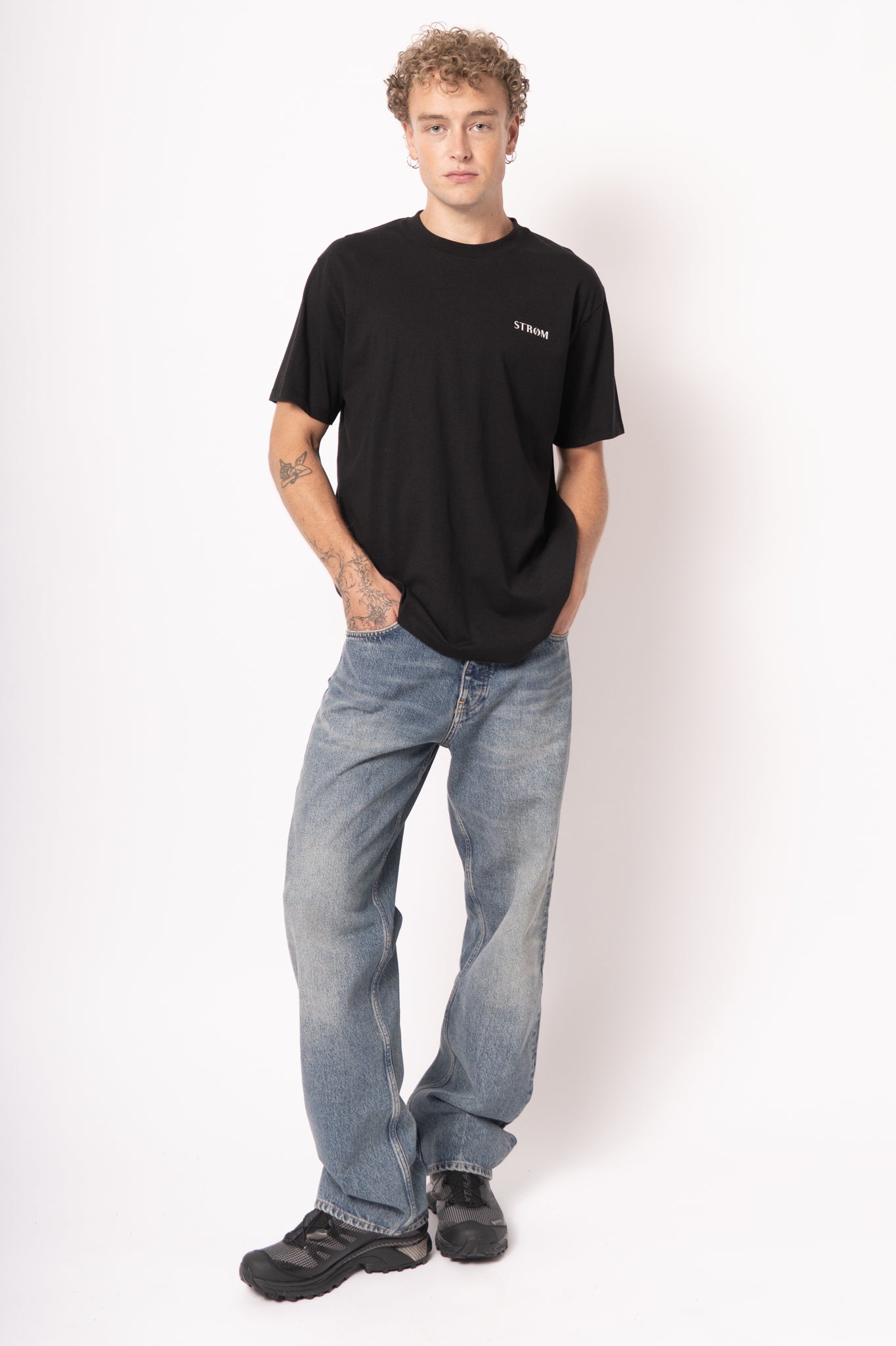 Nicholasst Logo T-Shirt Black