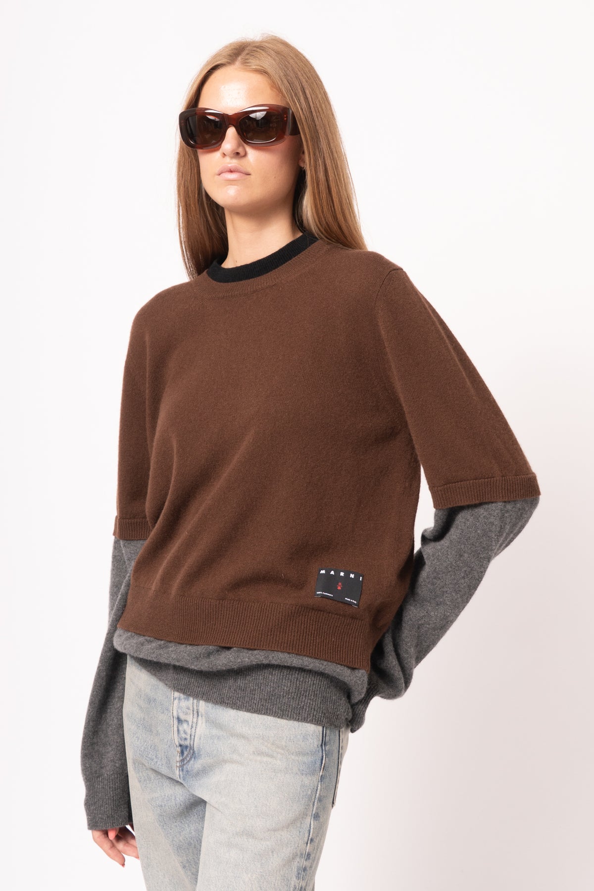 Cashmere Roundneck Sweater Multicolor