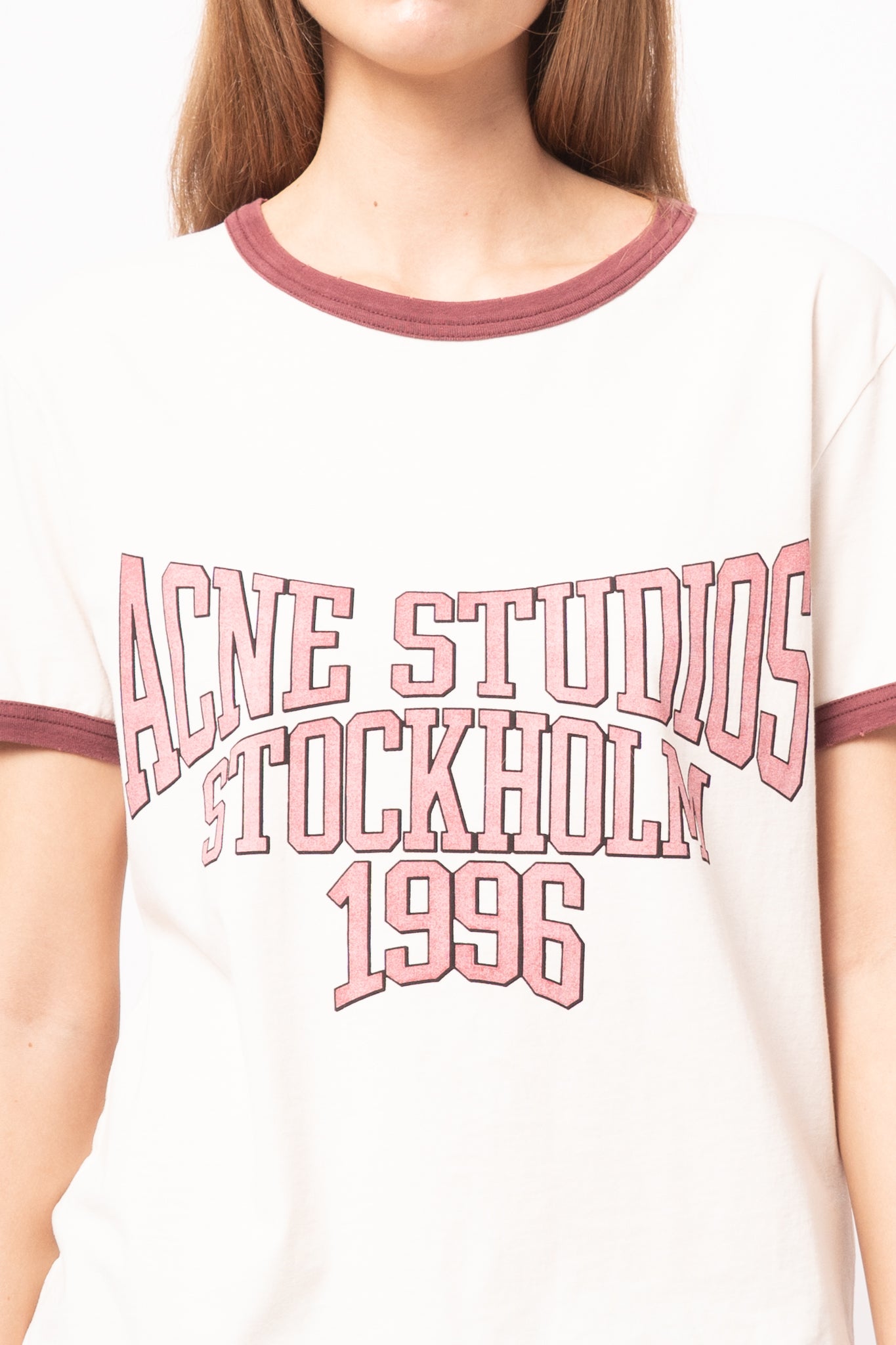 Graphic T-Shirt Off White/Burgundy