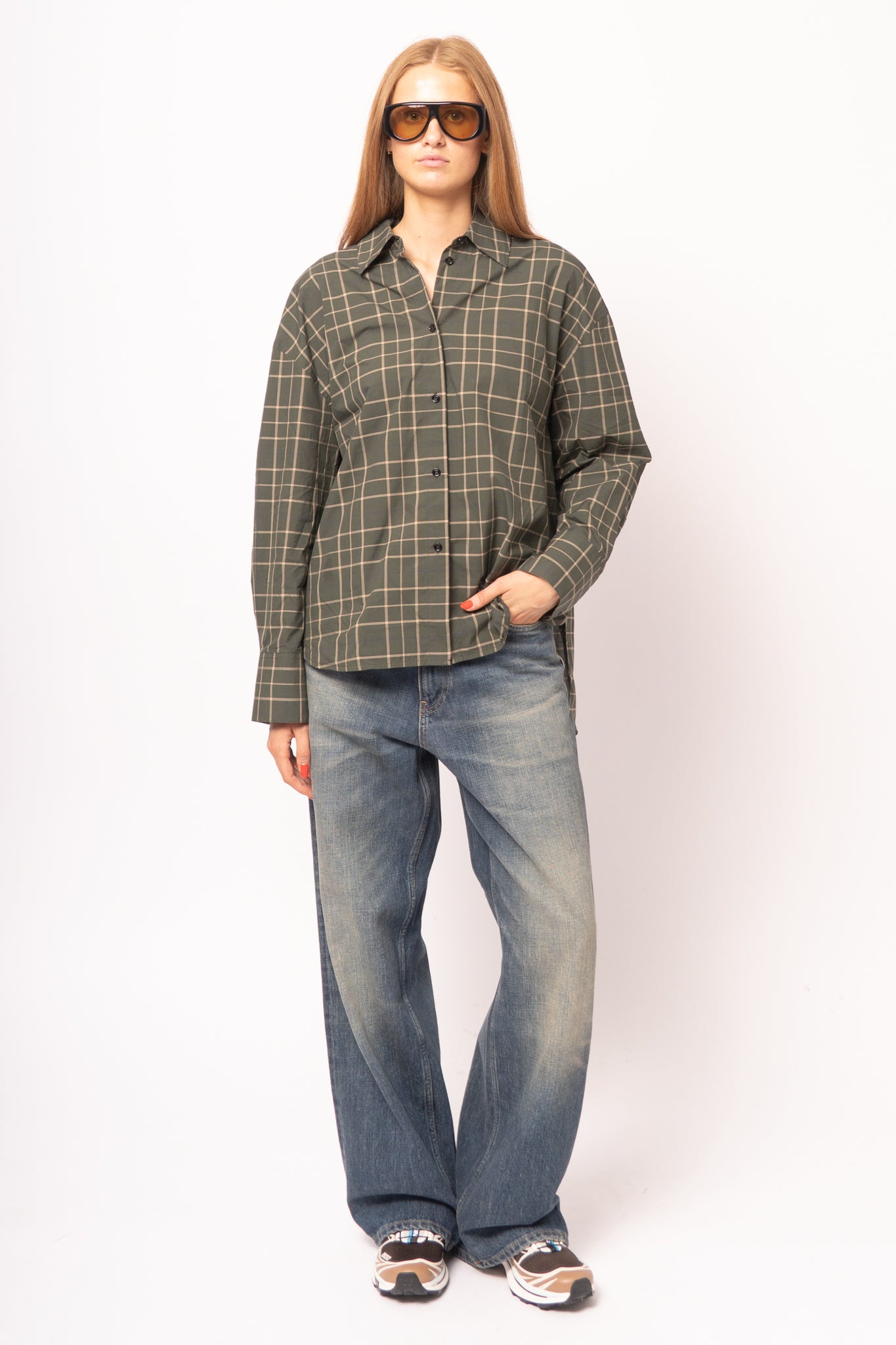 Boxy Shirt Pine Popcorn