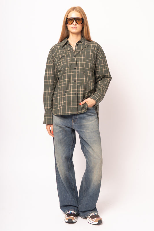 Boxy Shirt Pine Popcorn