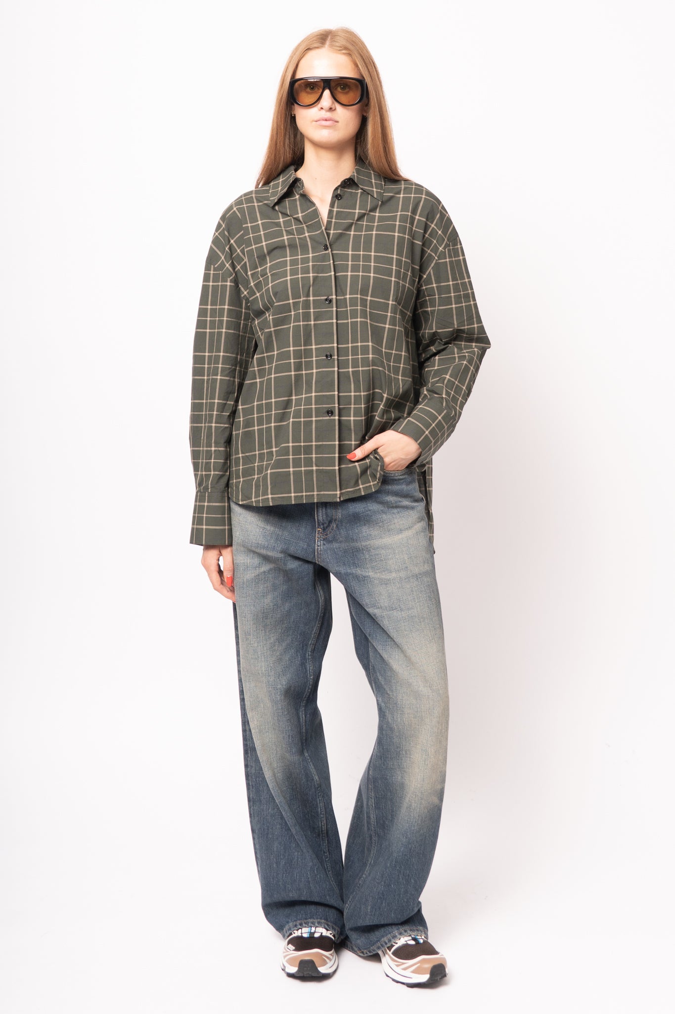 Boxy Shirt Pine Popcorn