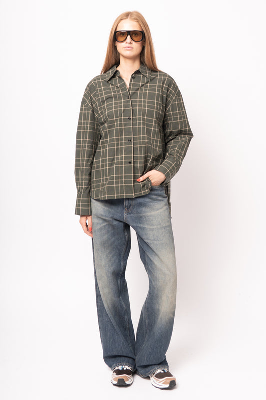 Boxy Shirt Pine Popcorn