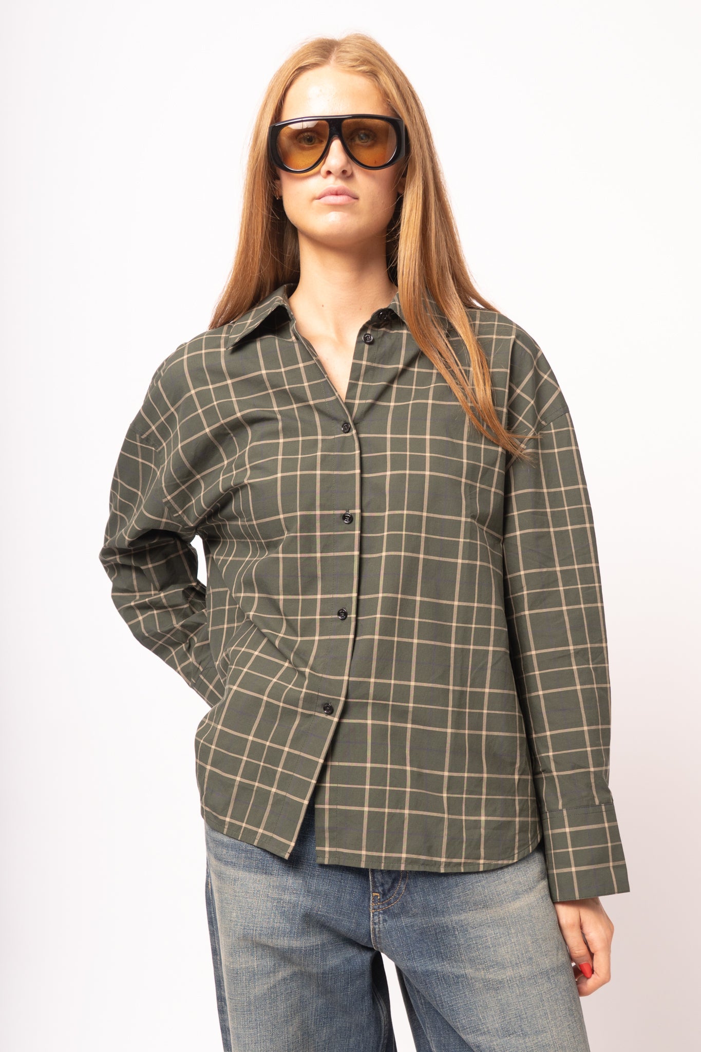 Boxy Shirt Pine Popcorn
