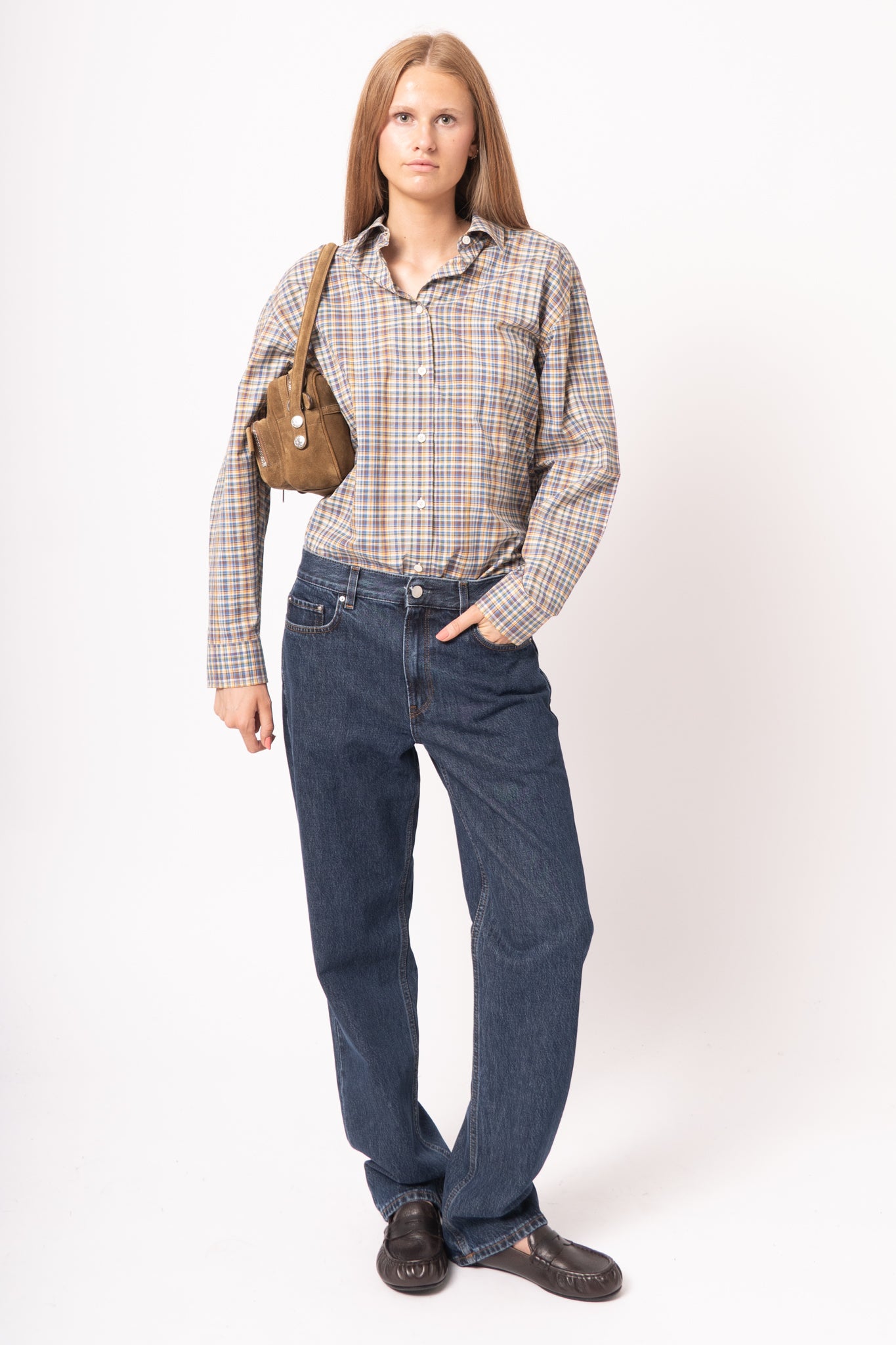 Low Straight Denim Indigo