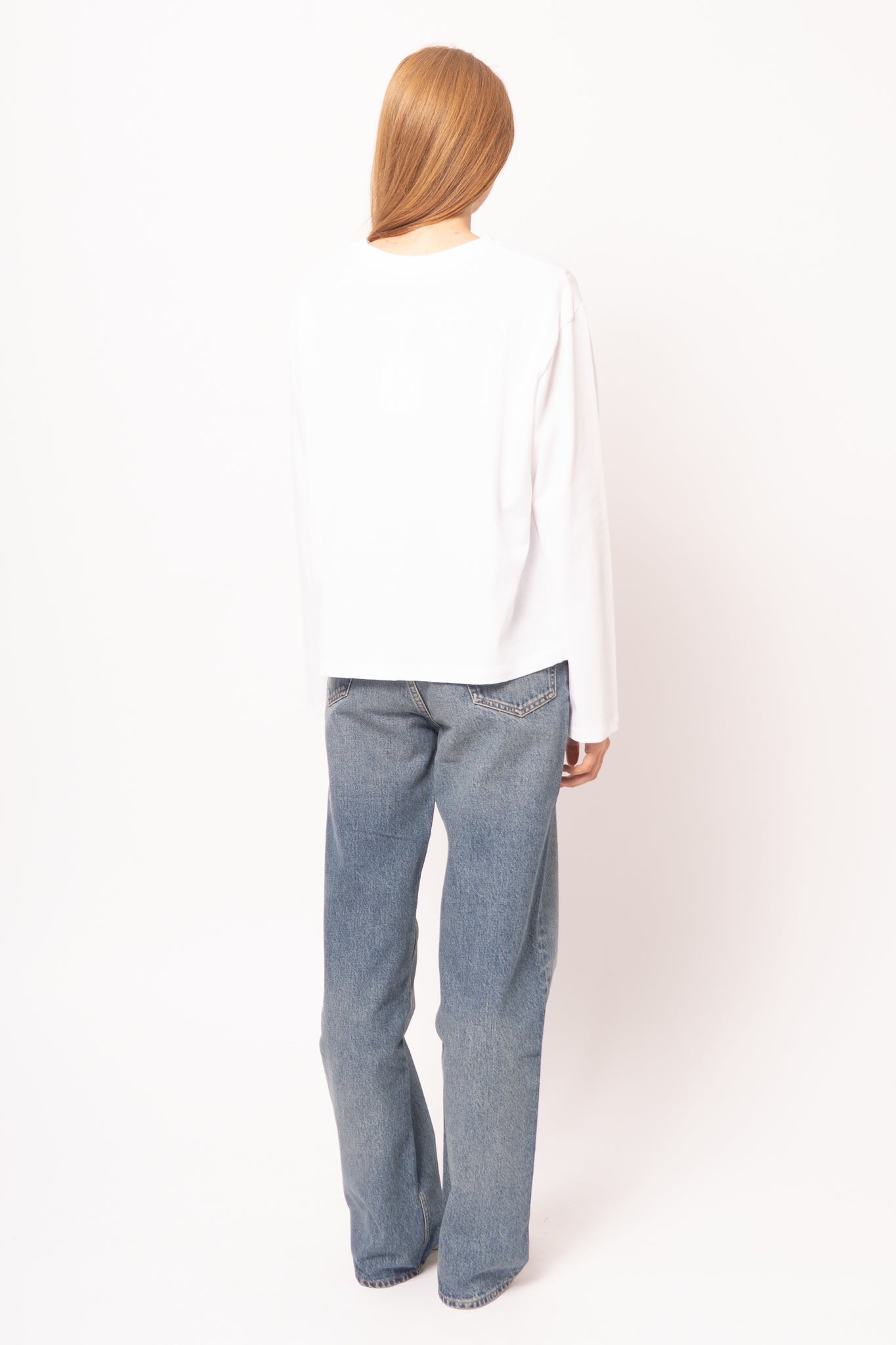 Madison LS T-Shirt White