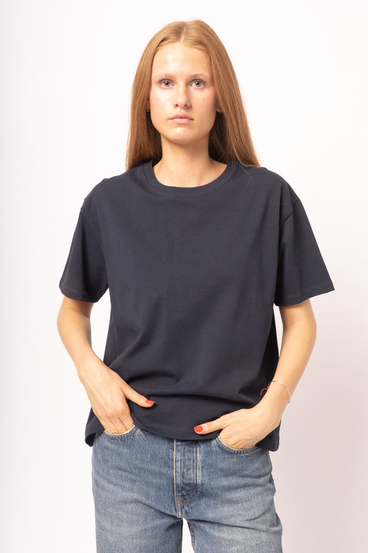 Madison T-Shirt Navy Sky