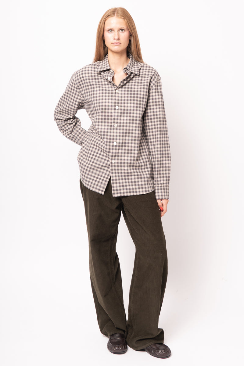 Studio Shirt Dark Sand - Billede 2
