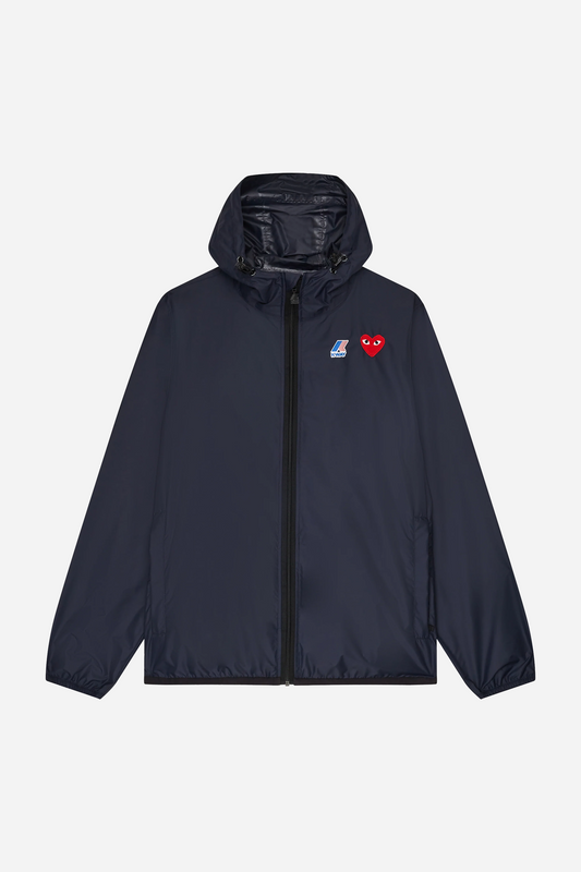 K-Way Hoodie Full Zip Navy