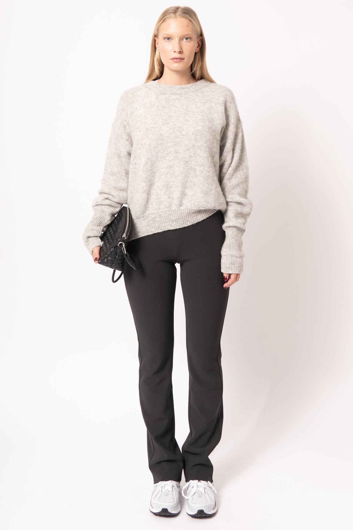 Vitow Jumper Light Grey Melange