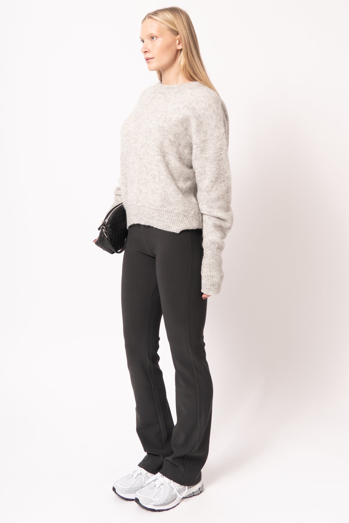 Vitow Jumper Light Grey Melange