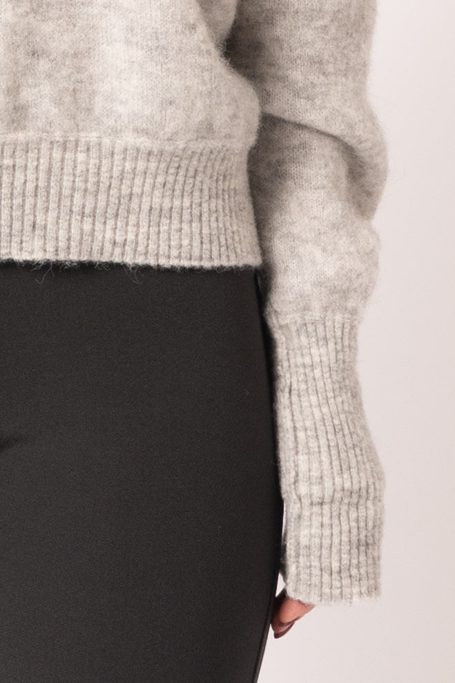 Vitow Jumper Light Grey Melange