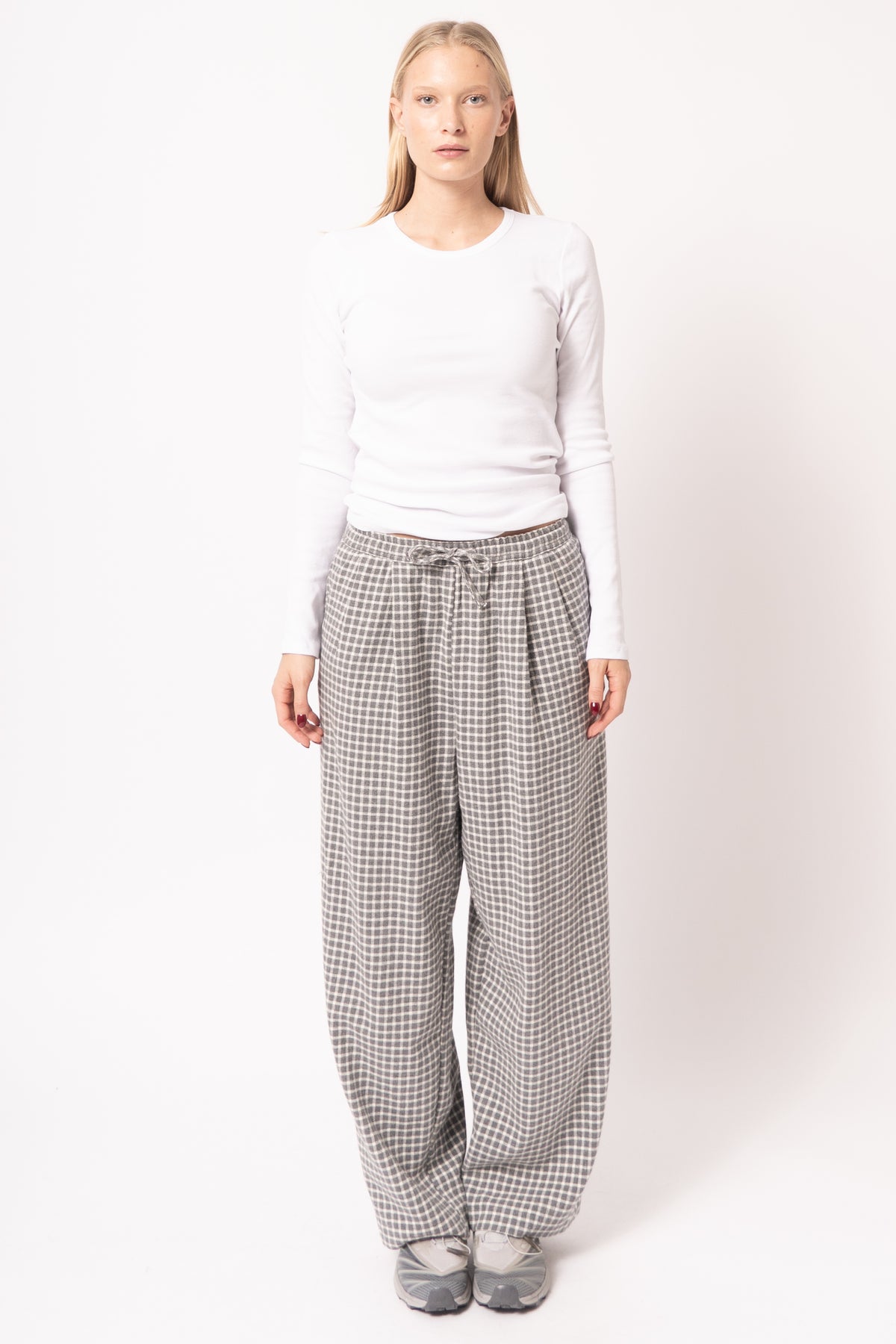 Hoxcity Pants Misty Check