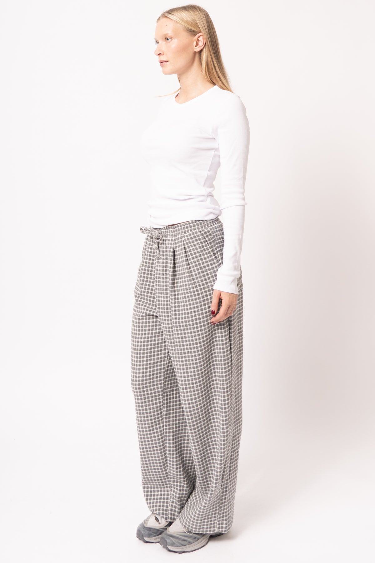 Hoxcity Pants Misty Check