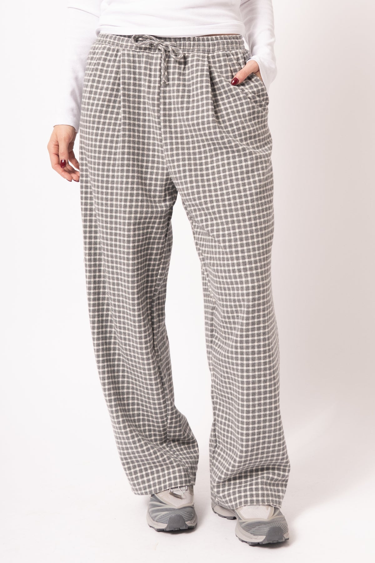 Hoxcity Pants Misty Check