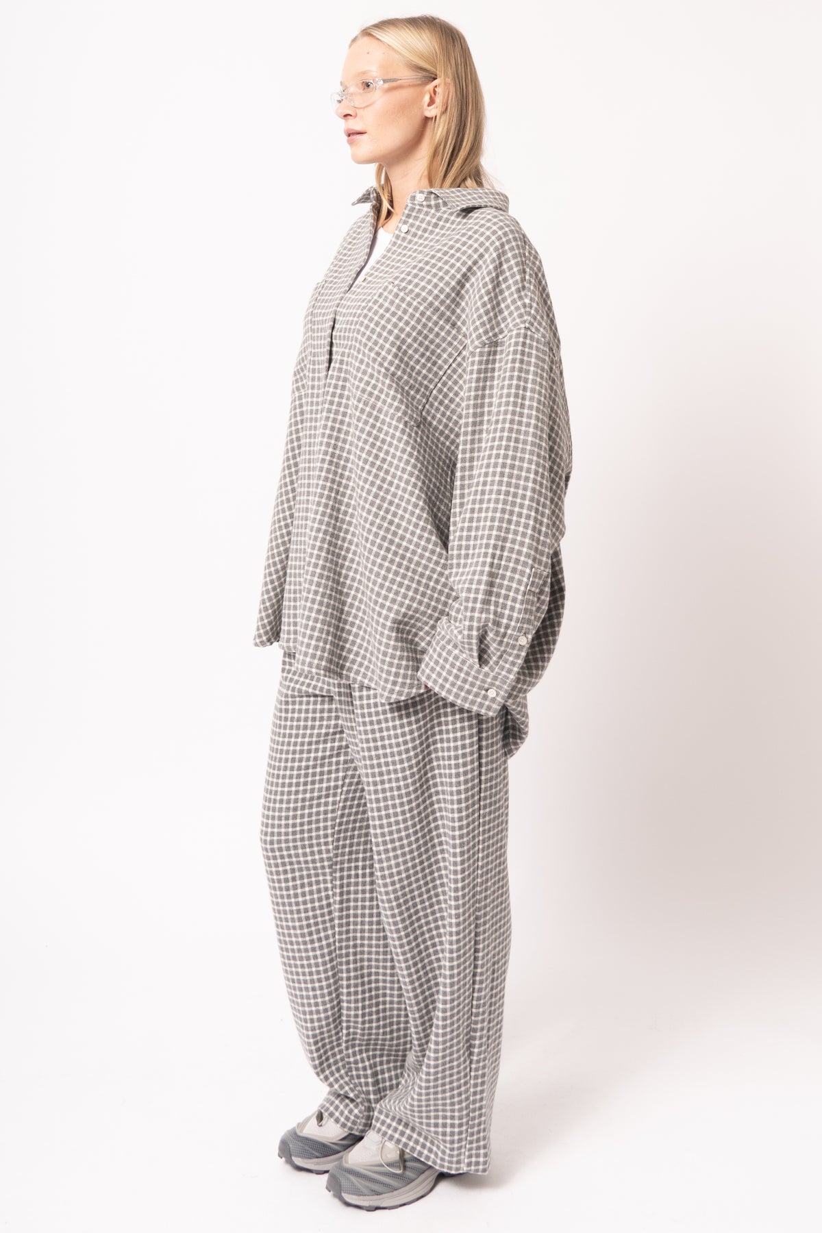 Hoxcity Shirt Misty Check