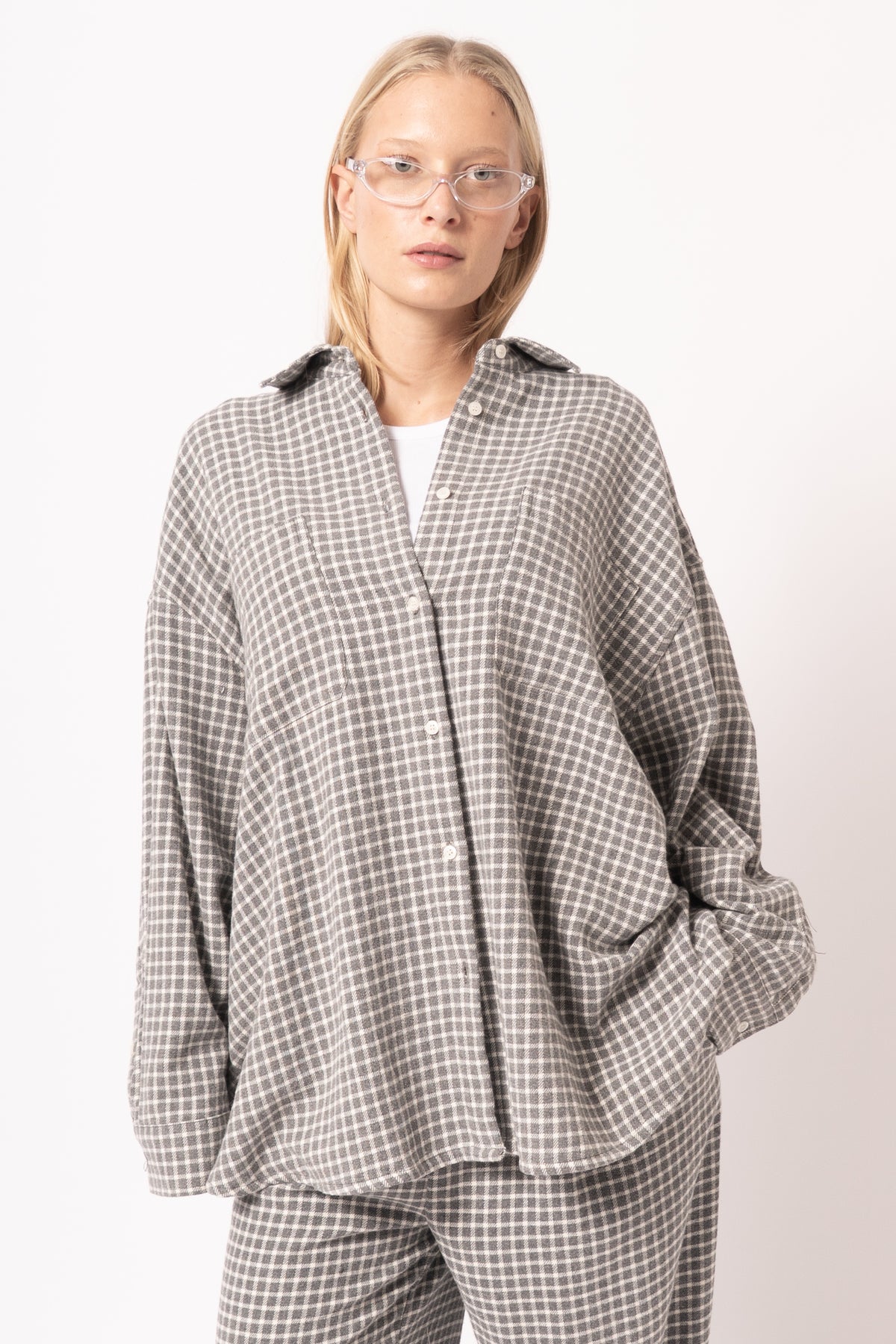 Hoxcity Shirt Misty Check