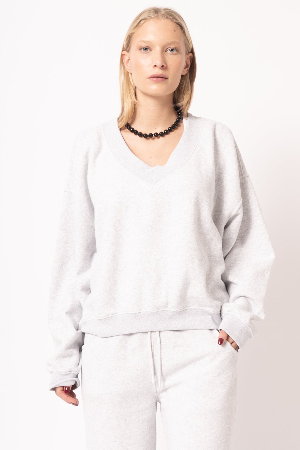 Baptown Sweatshirt Heather Grey