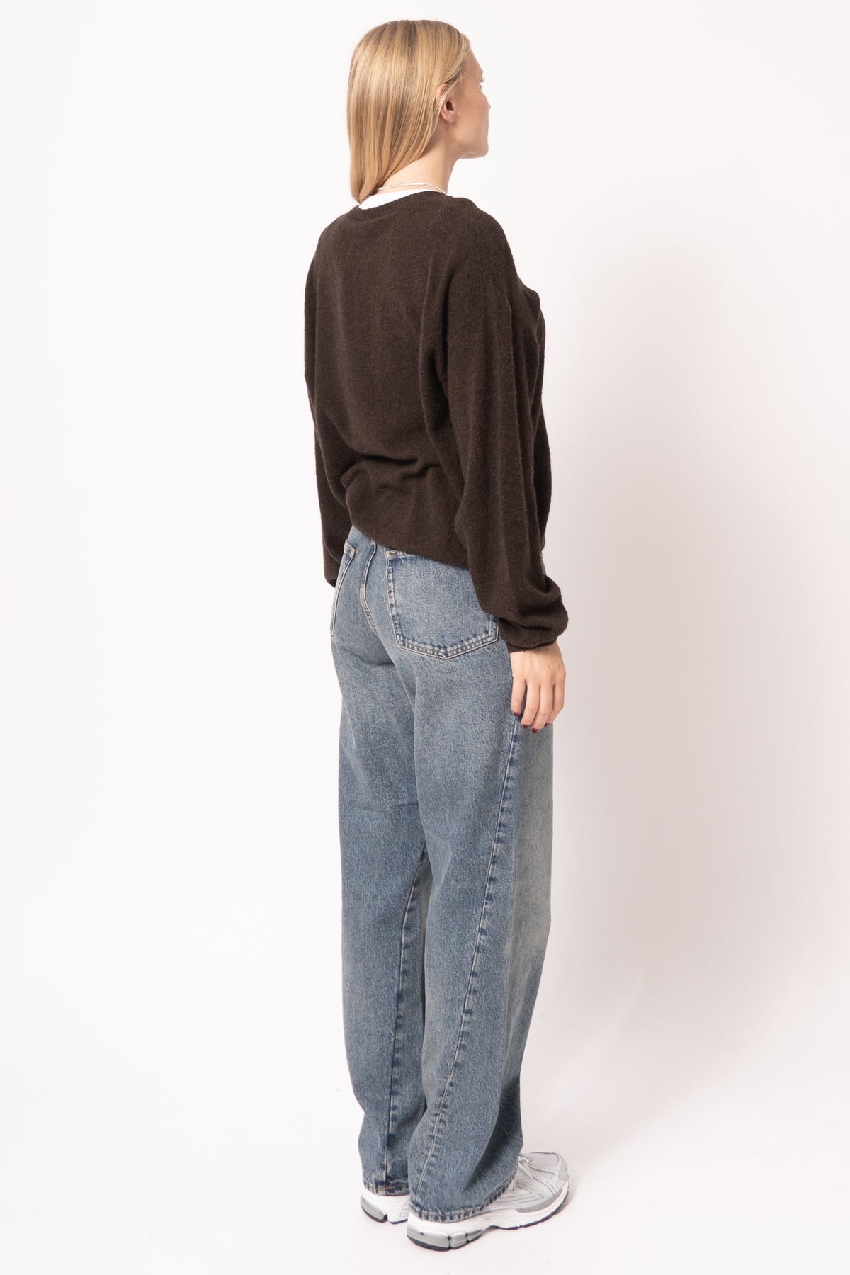 Ouity Cardigan Choco Melange