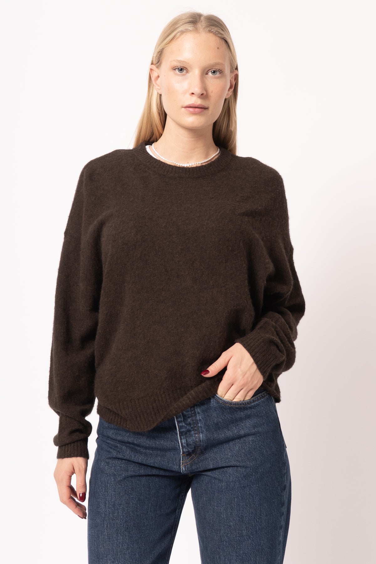 Ouity Sweater Choco Melange