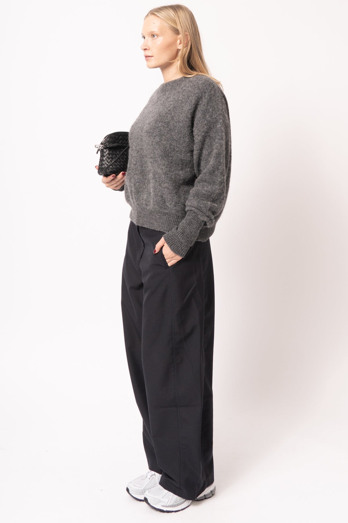 Vitow Jumper Steel Melange