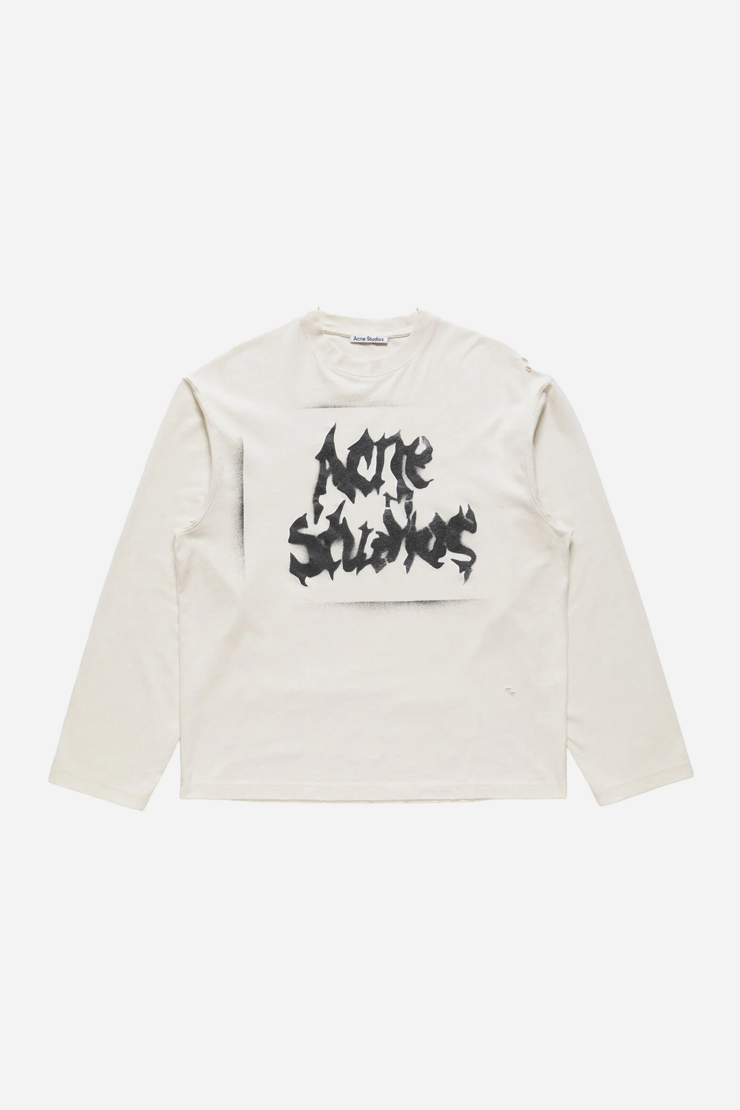 Gothic Logo T-Shirt Dusty White