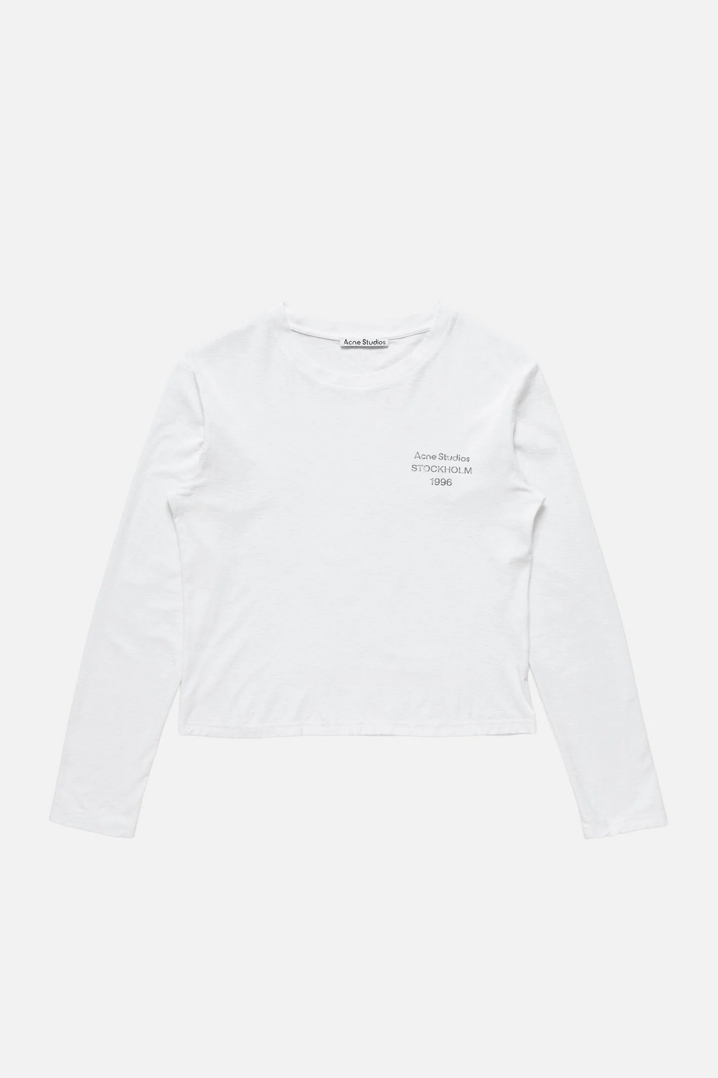 Distressed Logo T-Shirt Off White