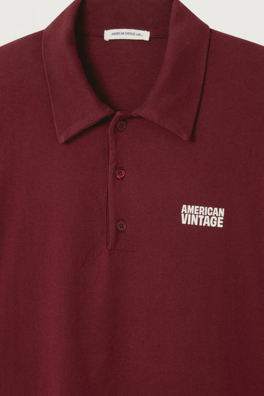 Gixy Polo Long Sleeve T-Shirt Mahogany