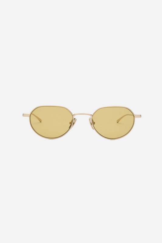 Lucien Brushed Gold/Smoked Olive Lens