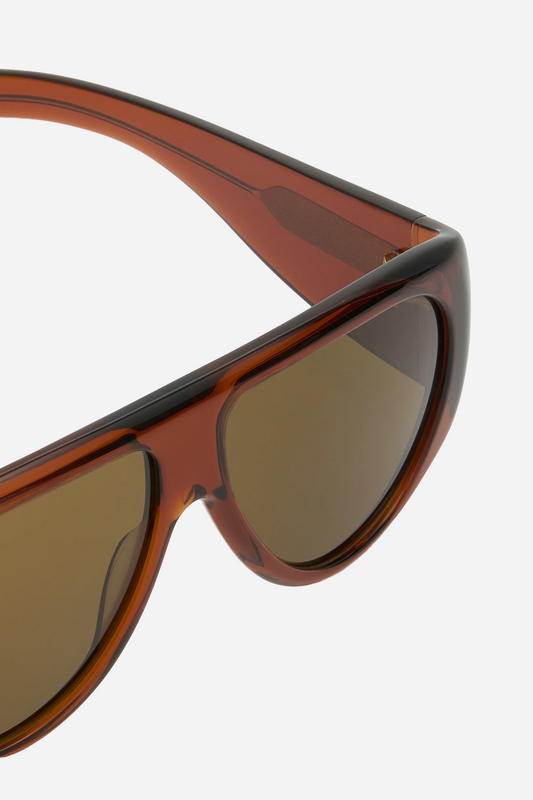 Berlyn Crystal Brown Solid Brown Lens