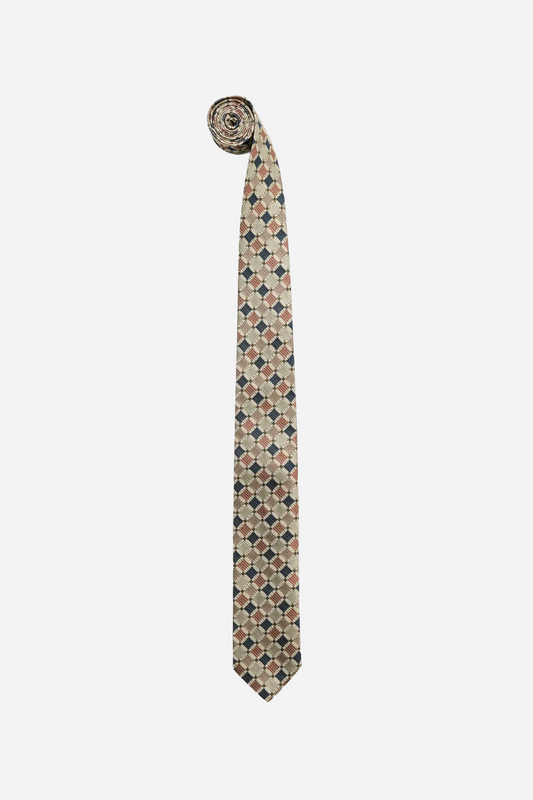 Silk Tie Beige
