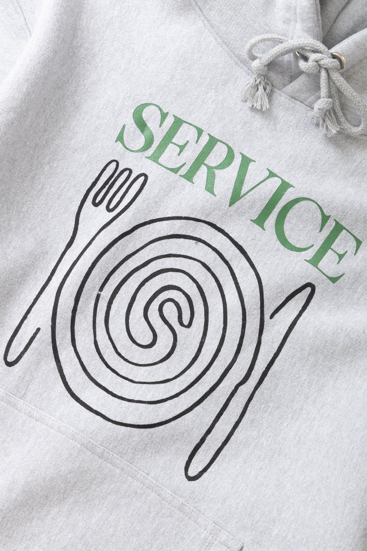Spiral Hoodie Heather Grey