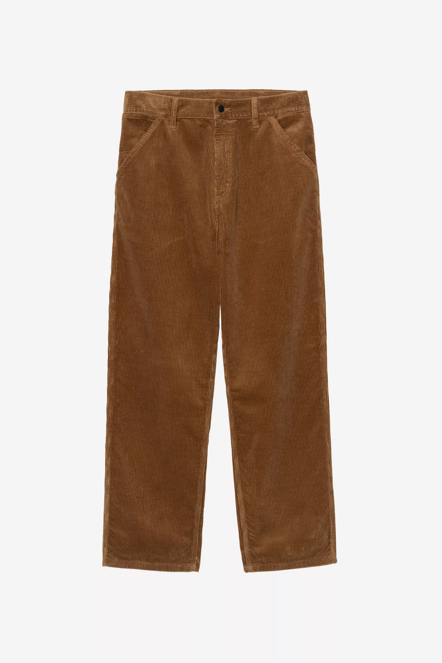 Simple Pant Corduroy Brown Rinsed