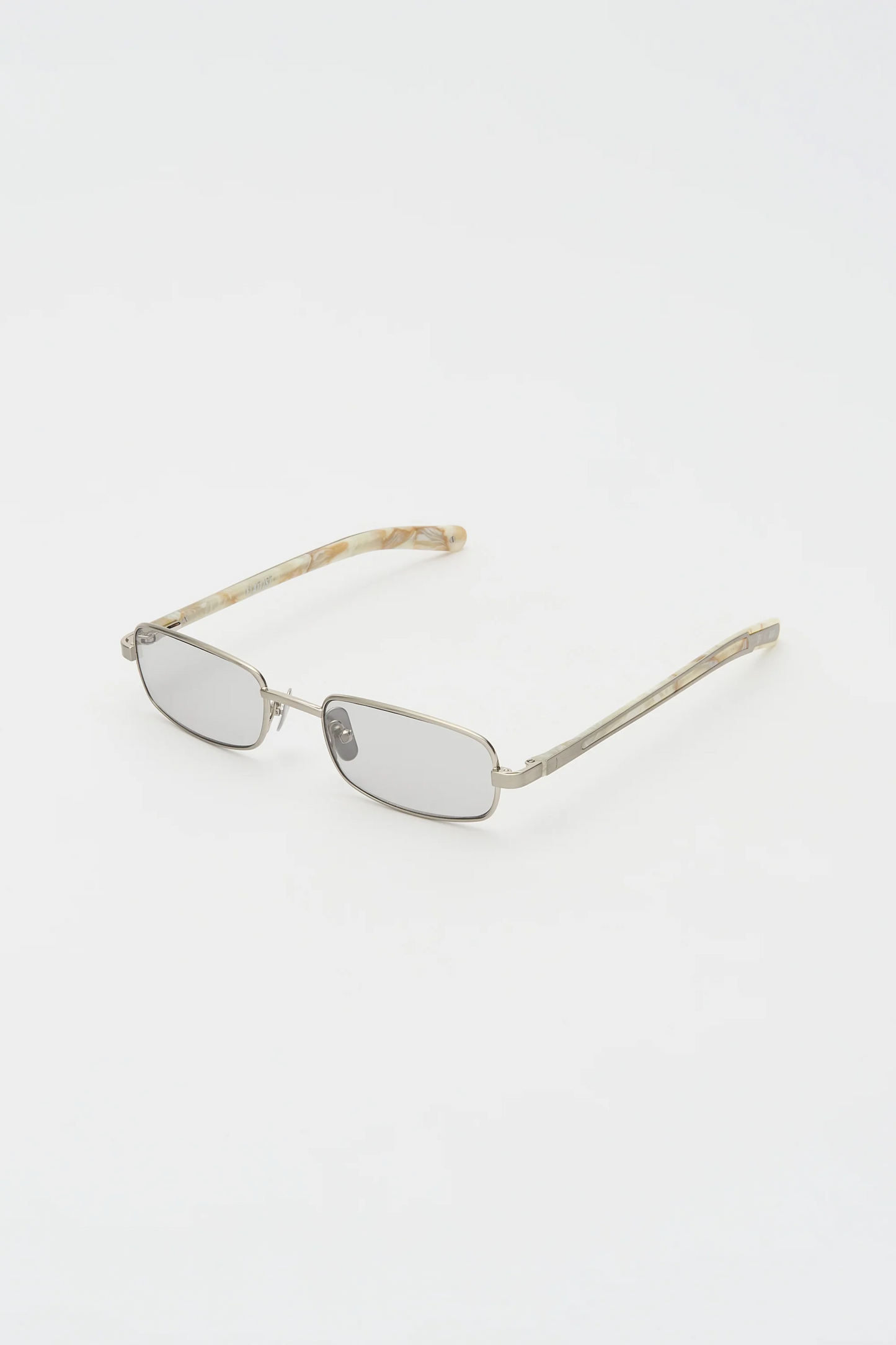Sting Brushed Silver Light Grey Lens