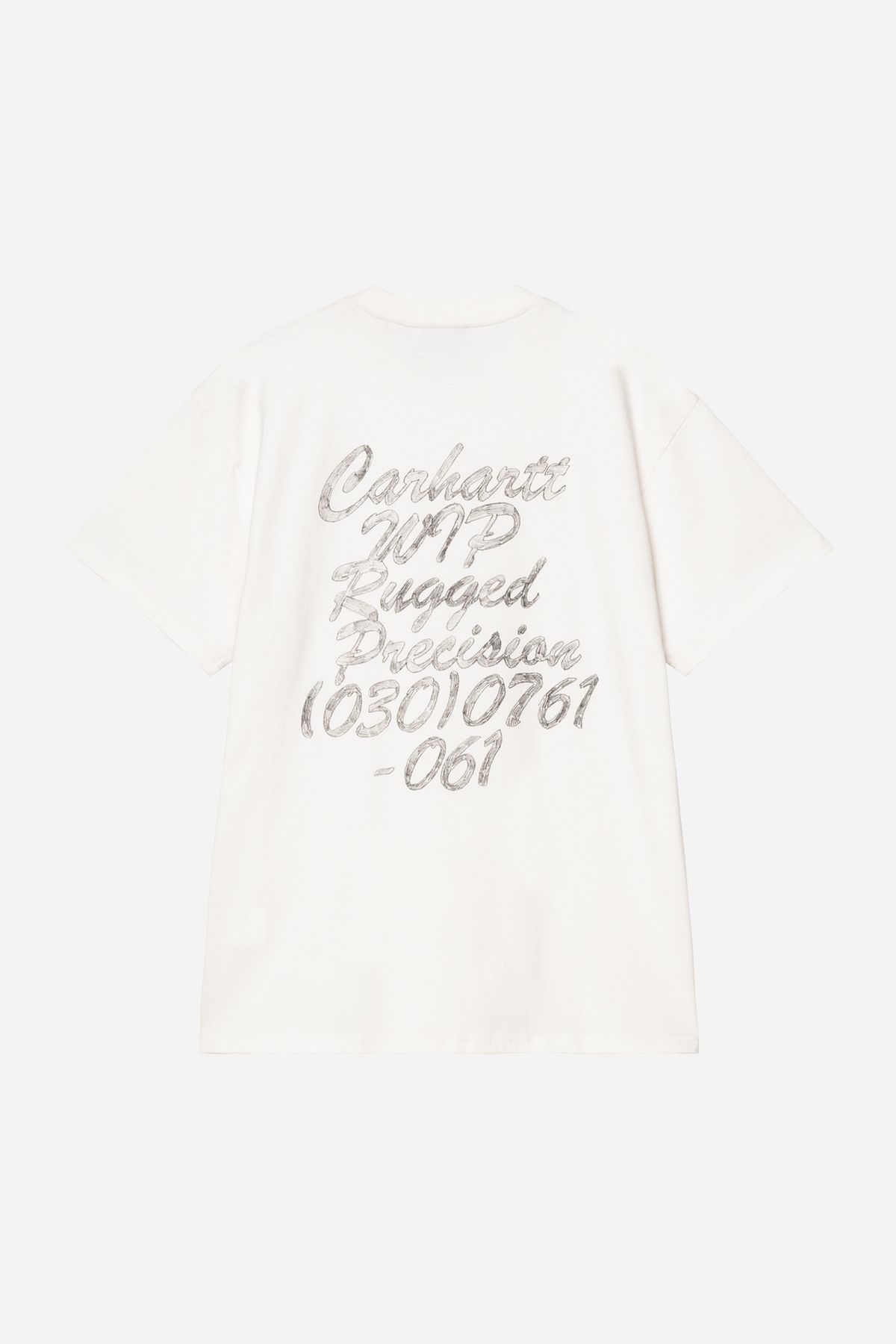S/S Hatching Script T-Shirt
