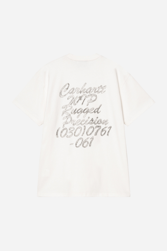 S/S Hatching Script T-Shirt