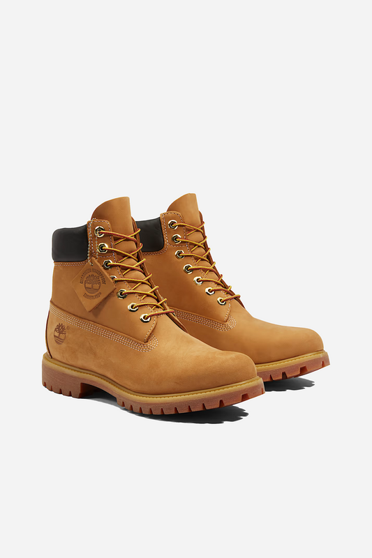 Premium 6 Inch Lace Up Waterproof Boot Wheat