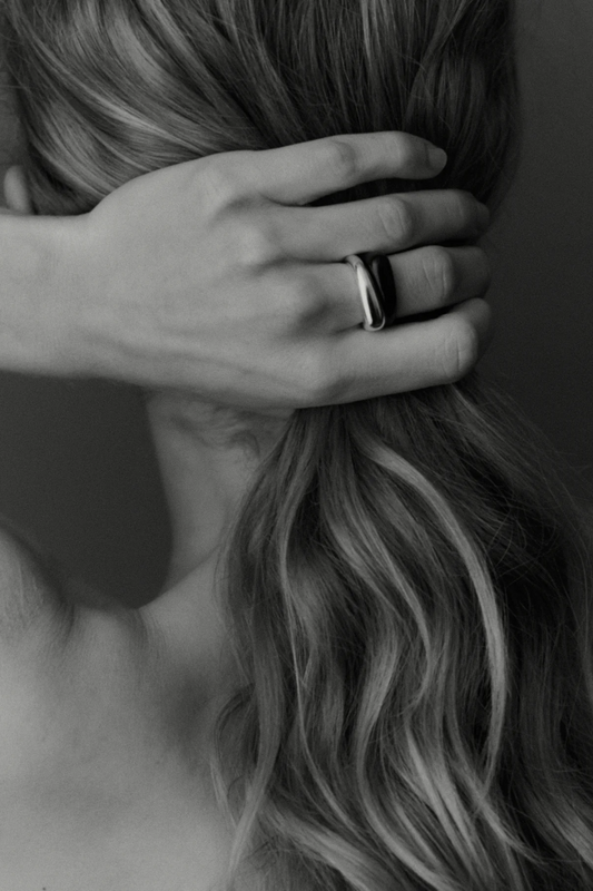 Dagny Stacking Ring Silver