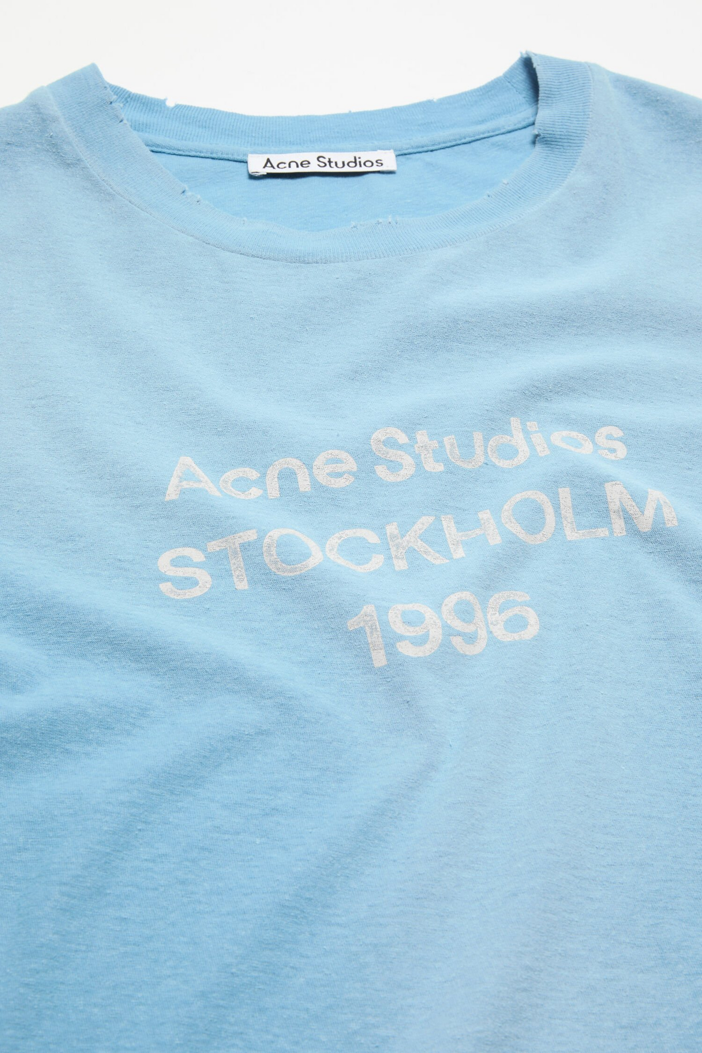 Fitted Logo T-Shirt Cornflower Blue