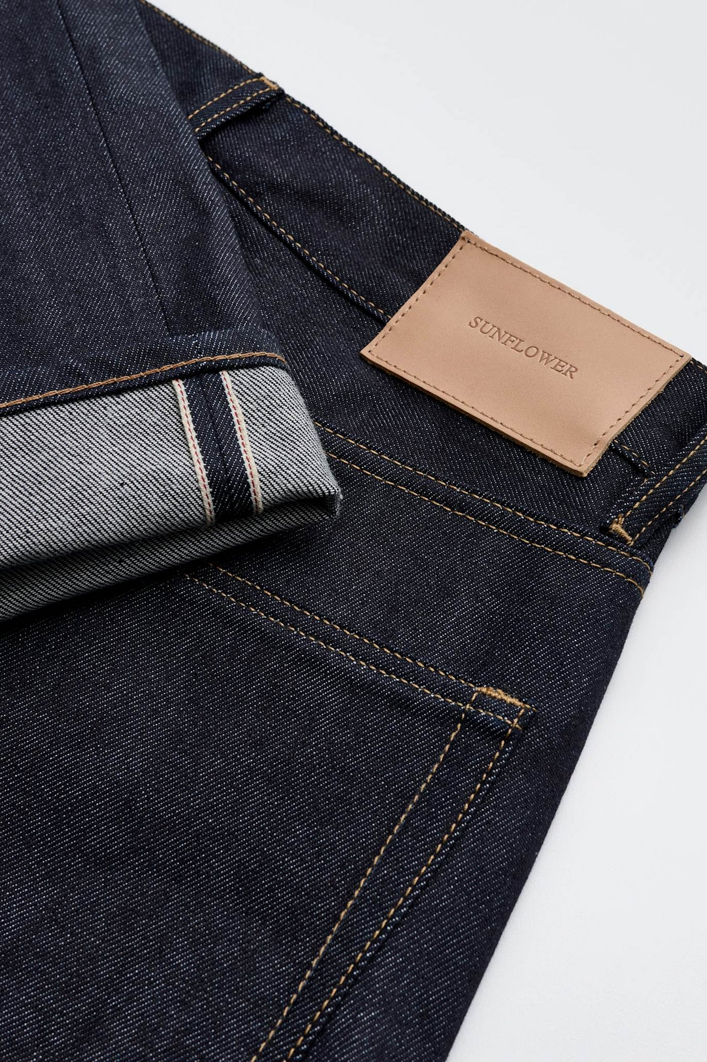 Loose Raw Selvedge Raw Indigo