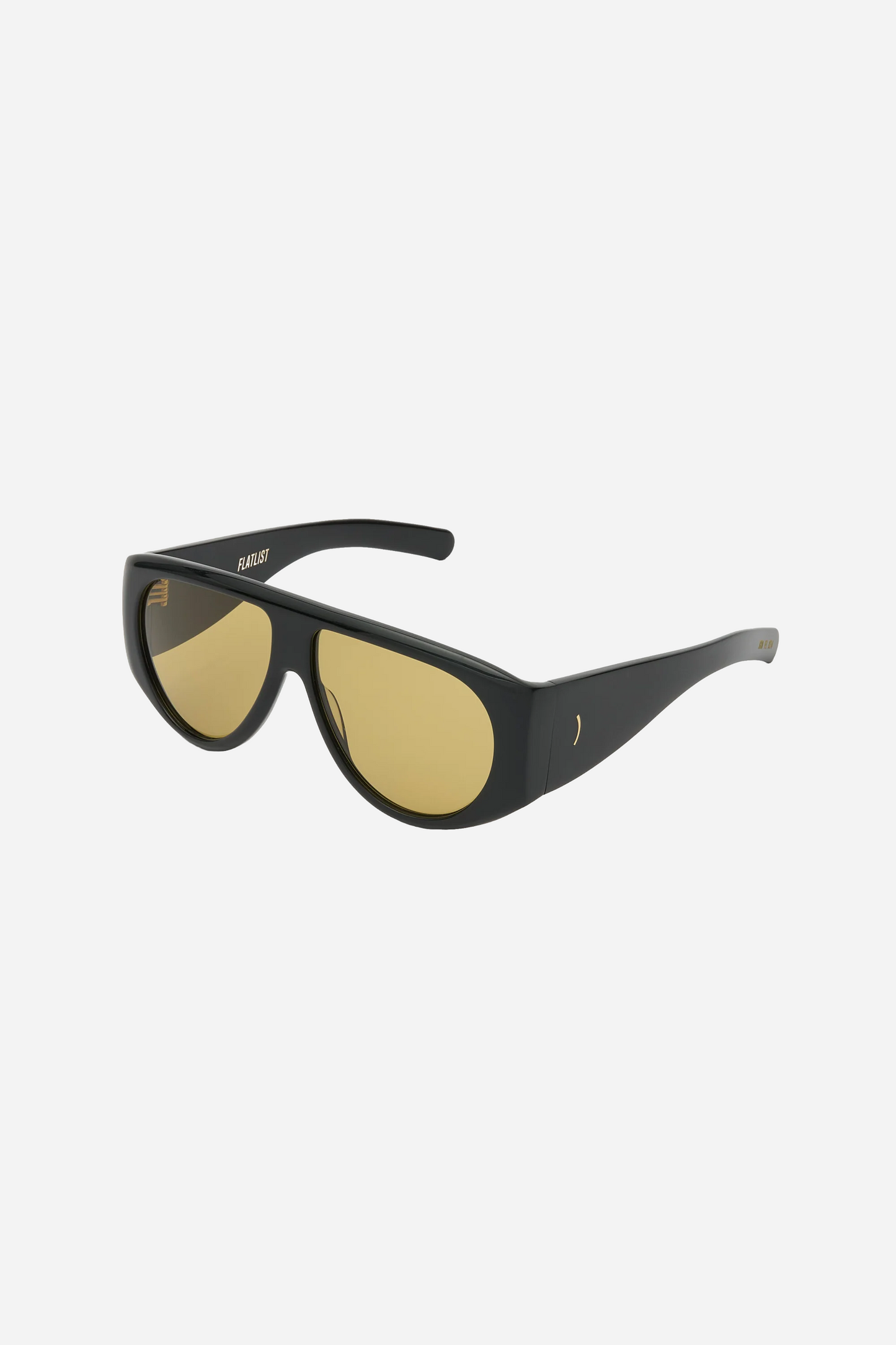Berlyn Solid Black Smoked Olive Lens